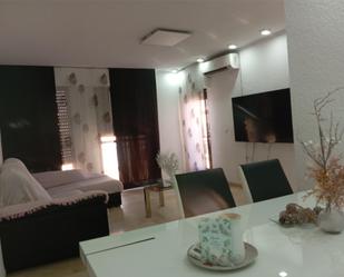 Living room of Flat for sale in  Almería Capital  with Air Conditioner, Heating and Parquet flooring