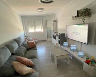 Living room of Flat for sale in Las Torres de Cotillas  with Private garden, Storage room and Swimming Pool