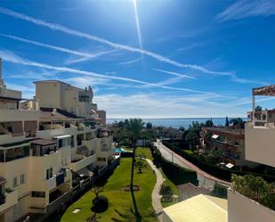 Exterior view of Attic for sale in Benalmádena  with Terrace, Swimming Pool and Balcony