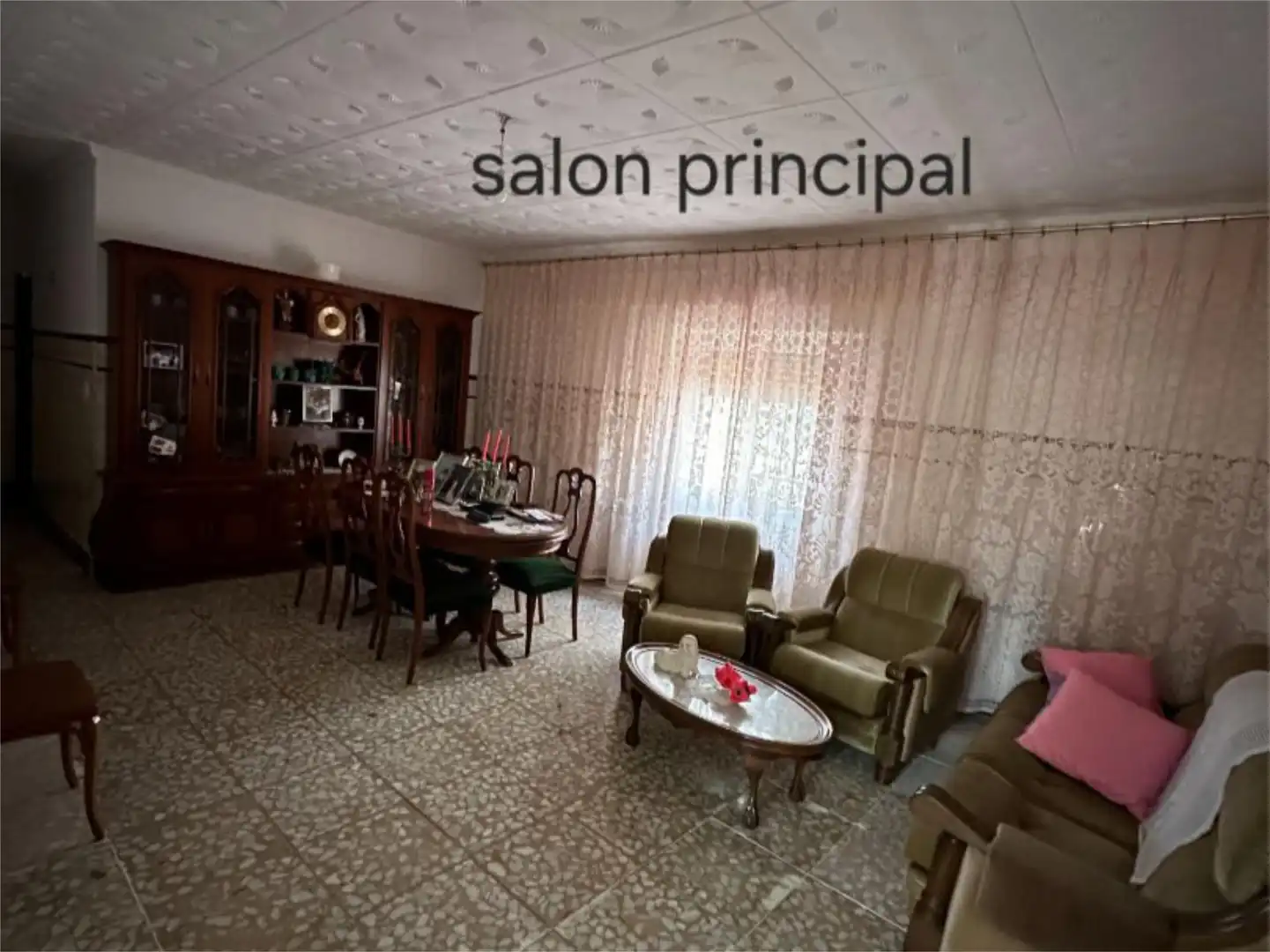 Flat for sale in Callejón Colmenar, 8, Cabezarrubias del Puerto Living room of Flat for sale in Cabezarrubias del Puerto with Heating, Terrace and Storage room