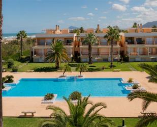 Piscina de Pis de lloguer en Oliva amb Aire condicionat, Terrassa i Piscina