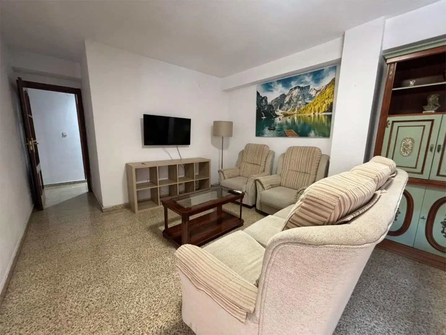 Habitación en Calle Almenillas, 8, Camino de Ronda Sala de estar de Piso para compartir en Granada con Aire acondicionado, Amueblado y Balcón