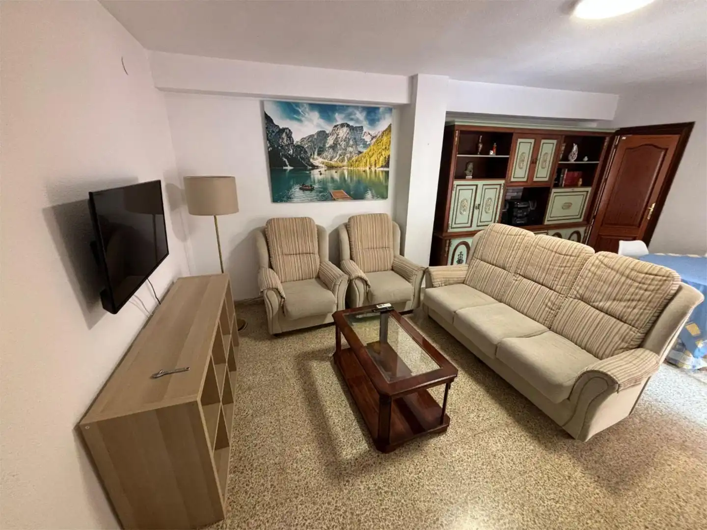 Habitación en Calle Almenillas, 8, Camino de Ronda Sala de estar de Piso para compartir en Granada con Aire acondicionado, Amueblado y Balcón