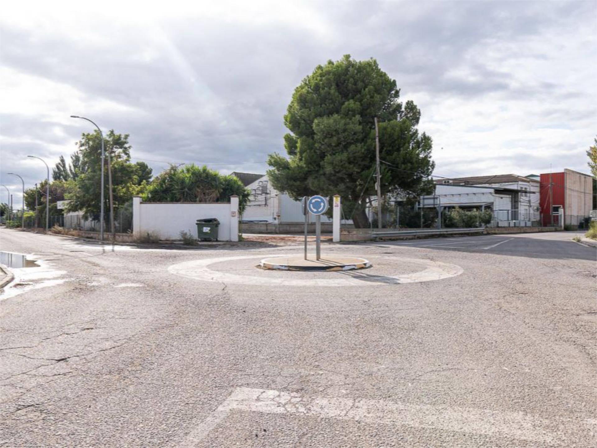 Exterior view of Industrial buildings for sale in Ribaforada