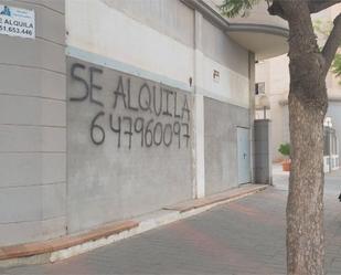 Vista exterior de Local de lloguer en Málaga Capital