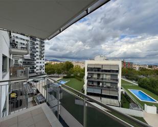 Terrace of Flat for sale in Sabadell  with Air Conditioner, Swimming Pool and Balcony