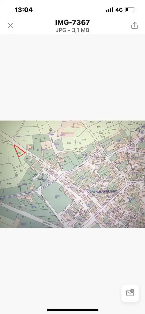 Finca rústica en venta en Gordaliza del Pino