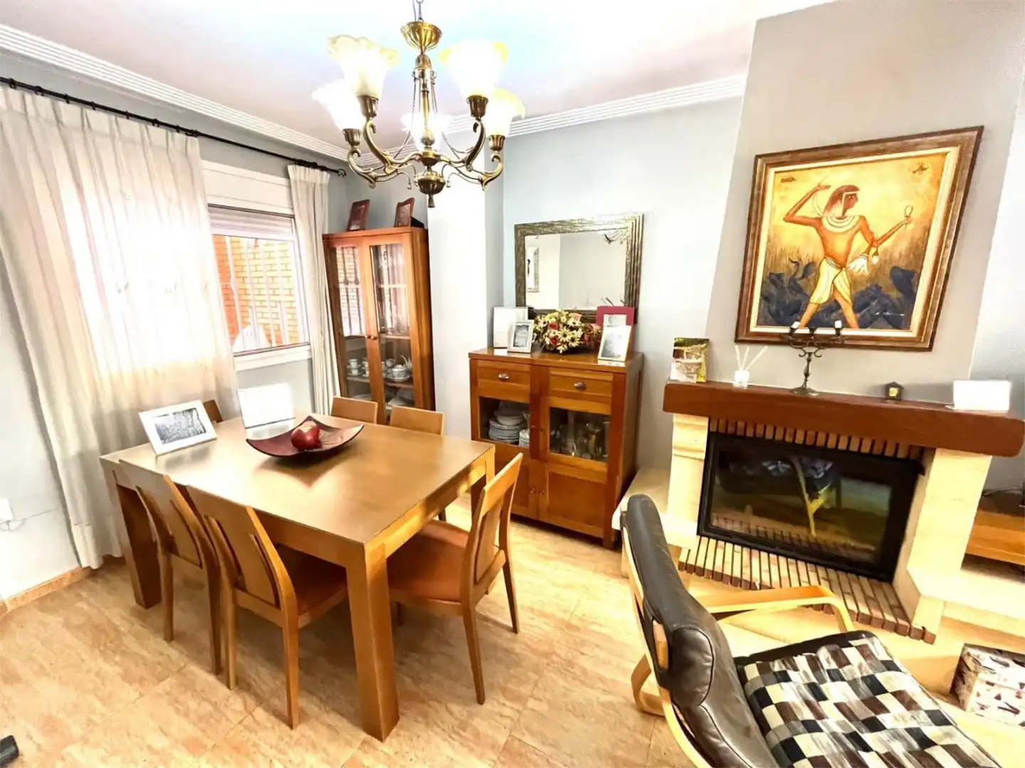 Wohnung zum Verkauf in Plaza Morera, 22, Ejido Centro Esszimmer von Wohnung zum Verkauf in El Ejido mit Klimaanlage, Terrasse und Balkon