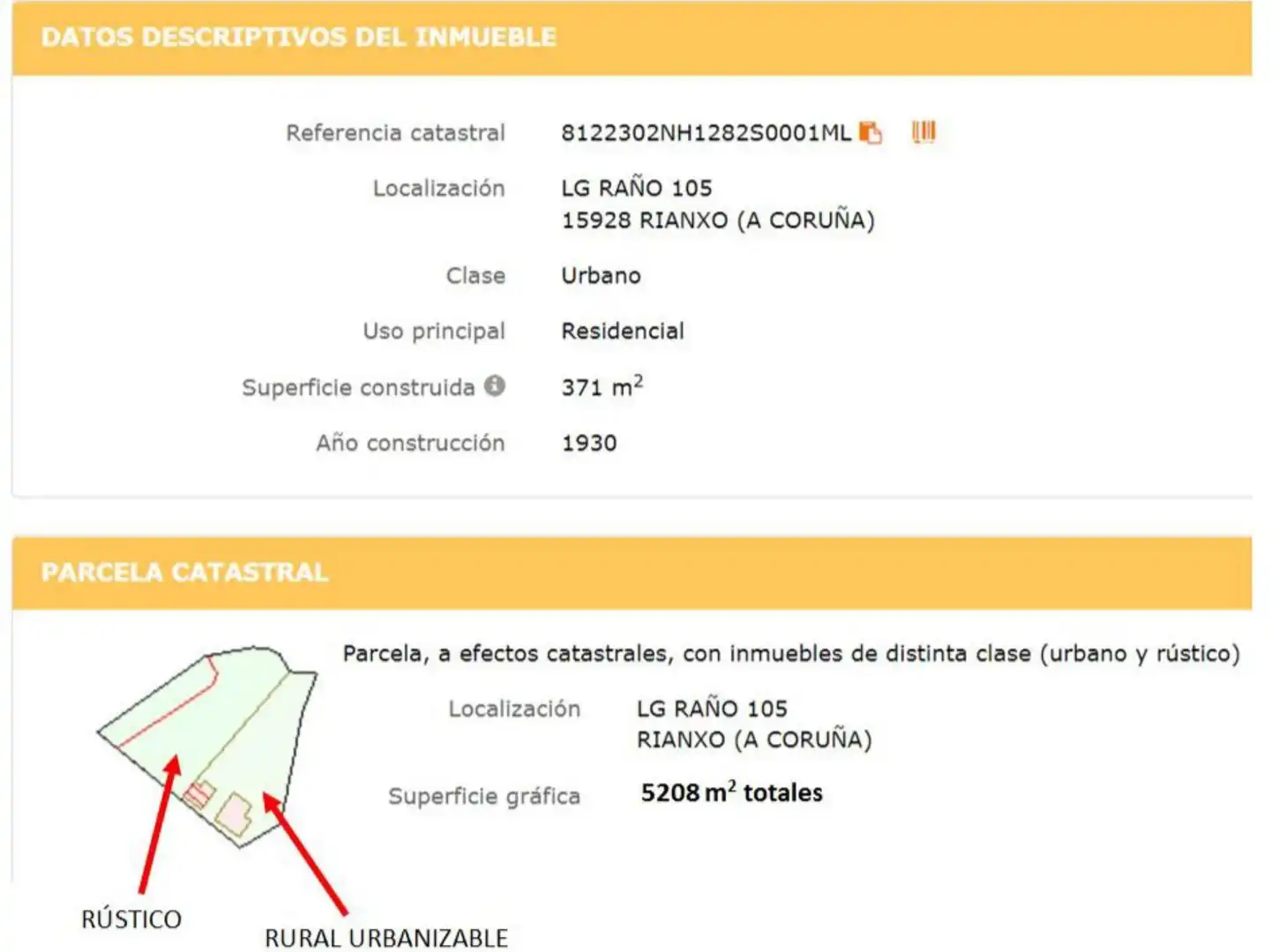 Pis en venda a Aldea Raño, 105, Rianxo Pis en venda en Rianxo