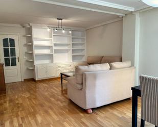 Living room of Flat for sale in Salamanca Capital  with Heating, Parquet flooring and Terrace