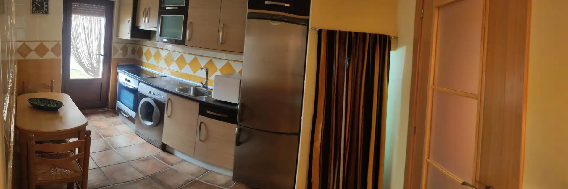 Cuina de Casa o xalet en venda en Villasarracino amb Moblat, Forn i Rentadora