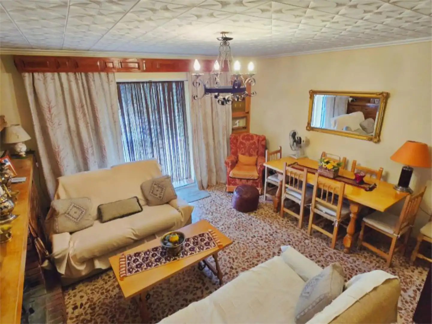 Casa o chalet en venta en Camino Subida del Pozo, 5, Ossa de Montiel Sala de estar de Casa o chalet en venta en Ossa de Montiel con Terraza y Balcón