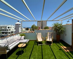 Terrassa de Casa adosada de lloguer en Torremolinos amb Aire condicionat, Terrassa i Balcó