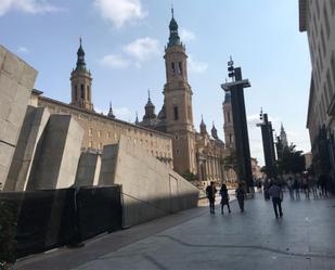 Exterior view of Flat for sale in  Zaragoza Capital  with Air Conditioner and Balcony