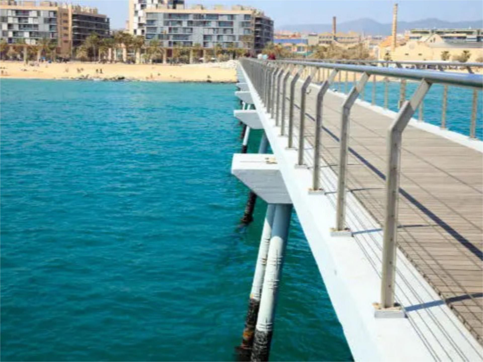 Exterior view of Land for sale in Badalona  with Air Conditioner, Heating and Parquet flooring