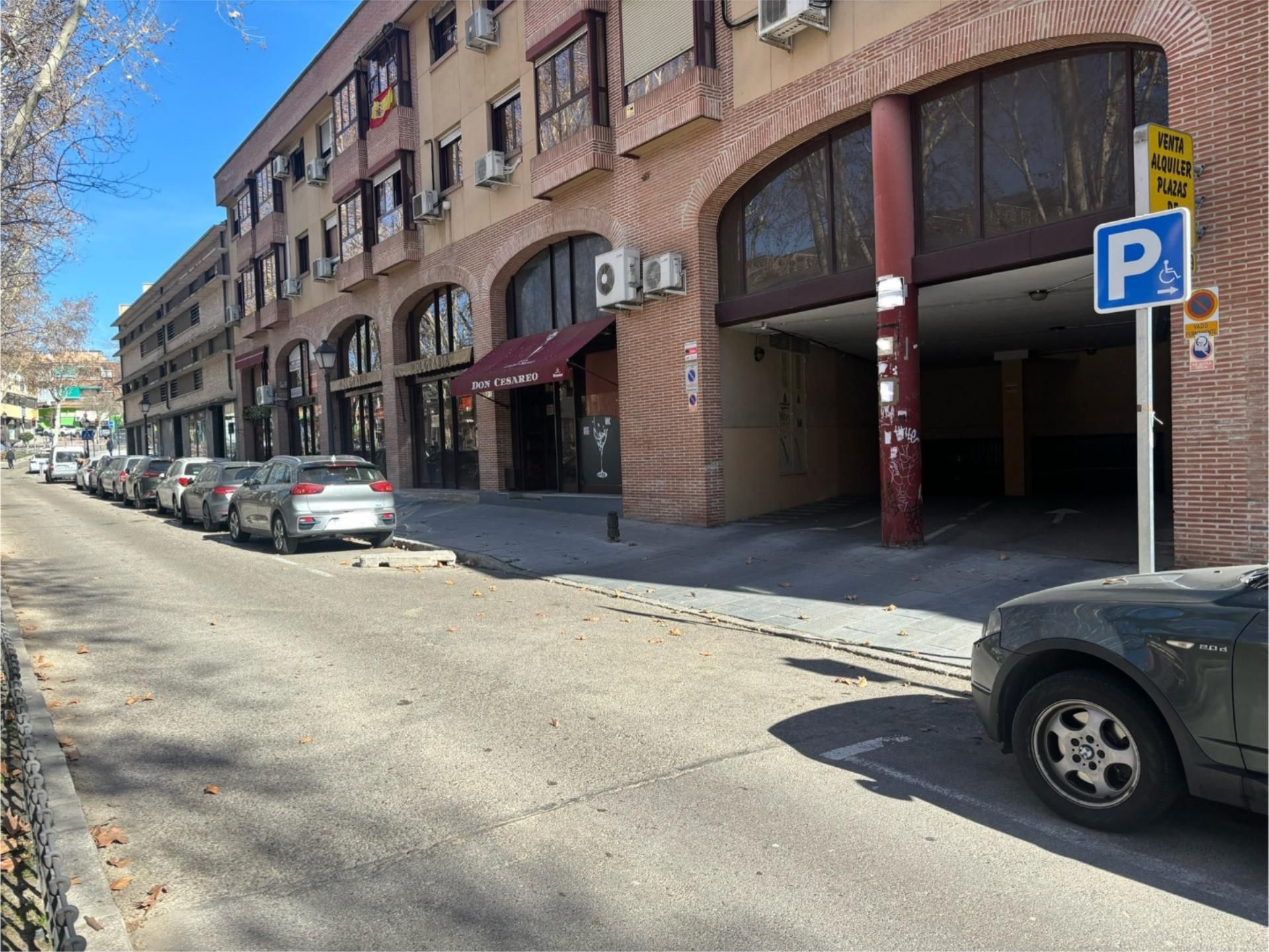 Exterior view of Garage to rent in  Madrid Capital