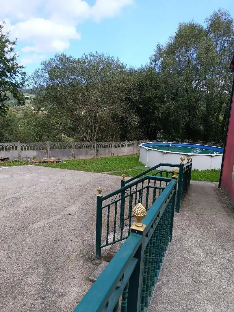 Piscina de Casa o xalet en venda en San Sadurniño amb Terrassa, Traster i Piscina