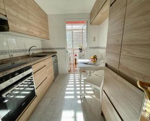 Kitchen of Flat for sale in  Madrid Capital  with Air Conditioner, Swimming Pool and Balcony