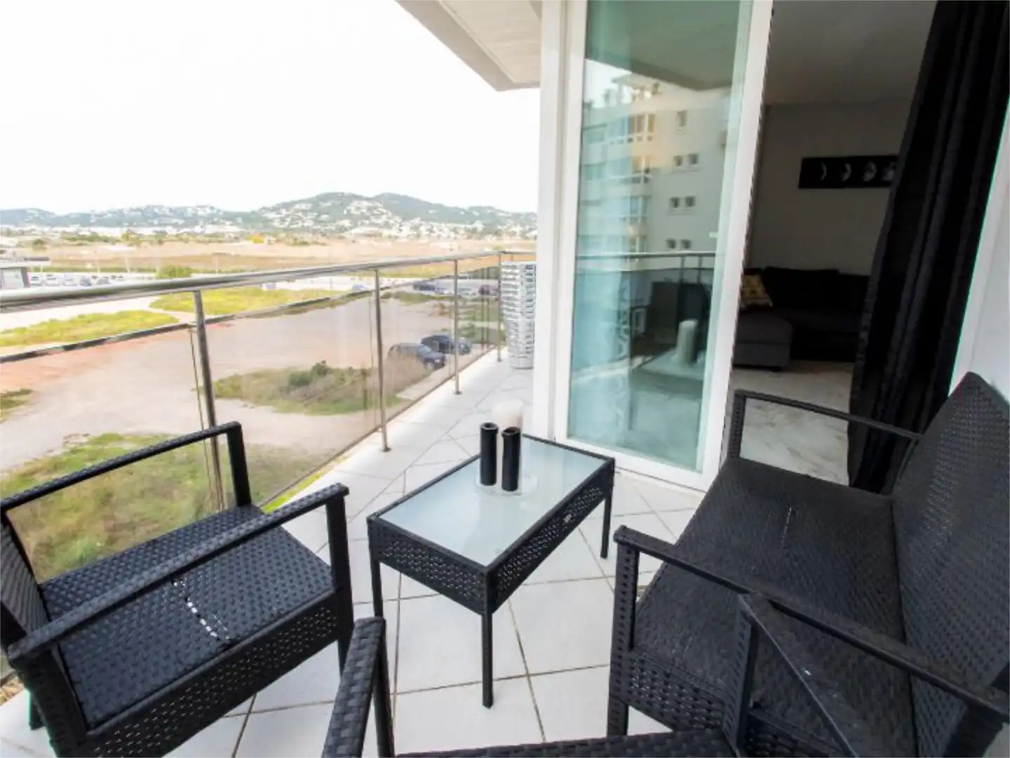 Flat for rent in Carrer Poblat Butà, 50, Port d'Alcúdia - Platja d'Alcúdia Terrace of Flat for rent in Alcúdia with Air Conditioner, Heating and Furnished