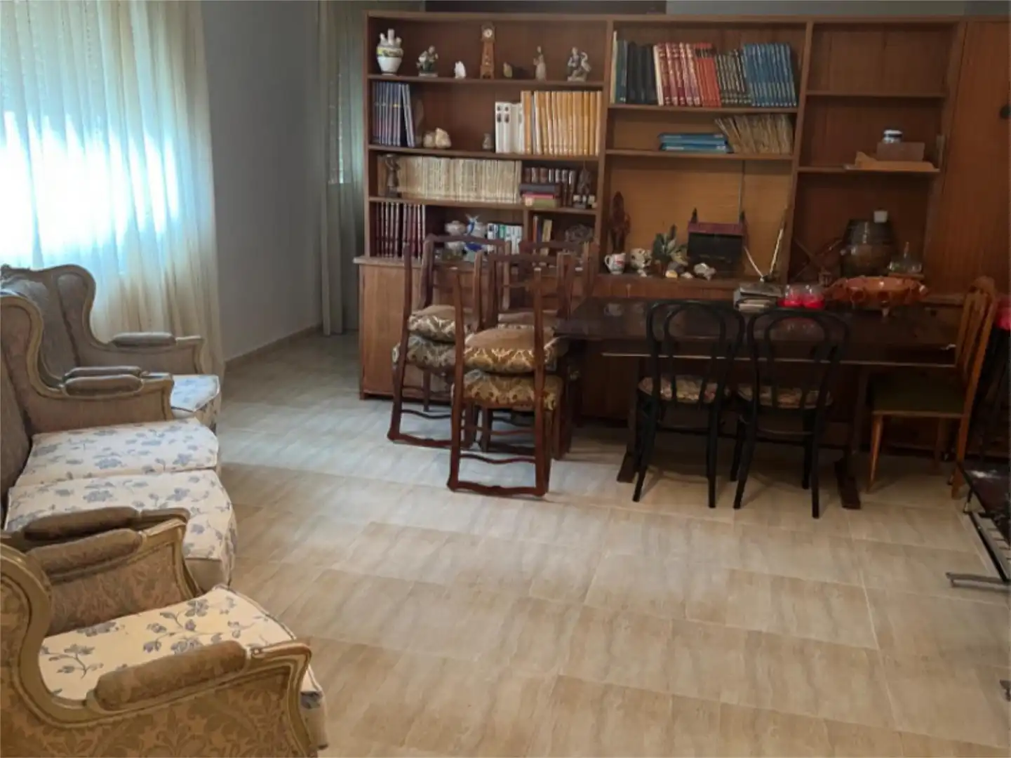 Wohnzimmer von Wohnung zum Verkauf in La Miñosa mit Heizung, Privatgarten und Terrasse