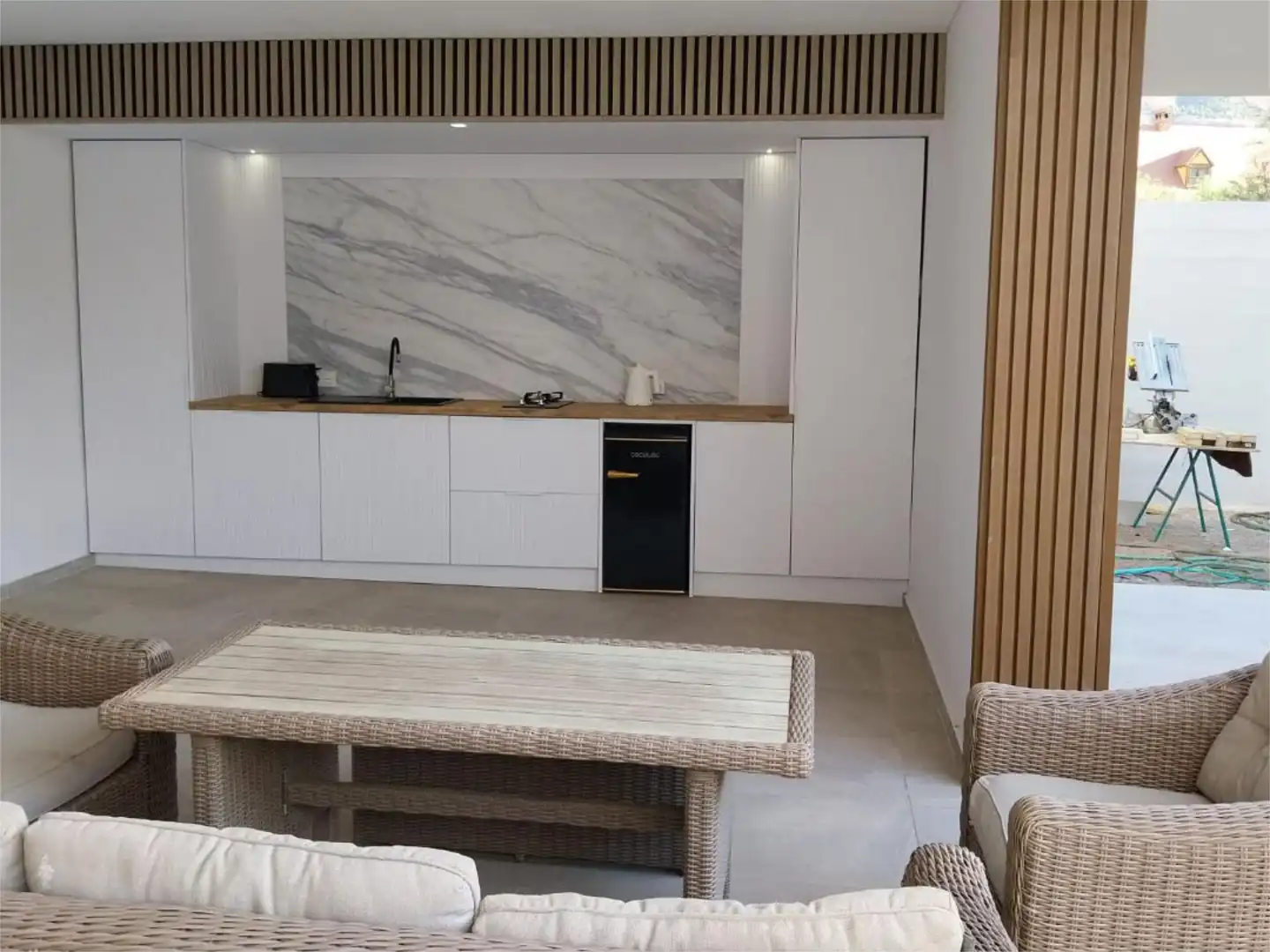 Flat for sale in Calle los Ficus, 4, La Envía Kitchen of Flat for sale in Vícar with Air Conditioner, Heating and Private garden
