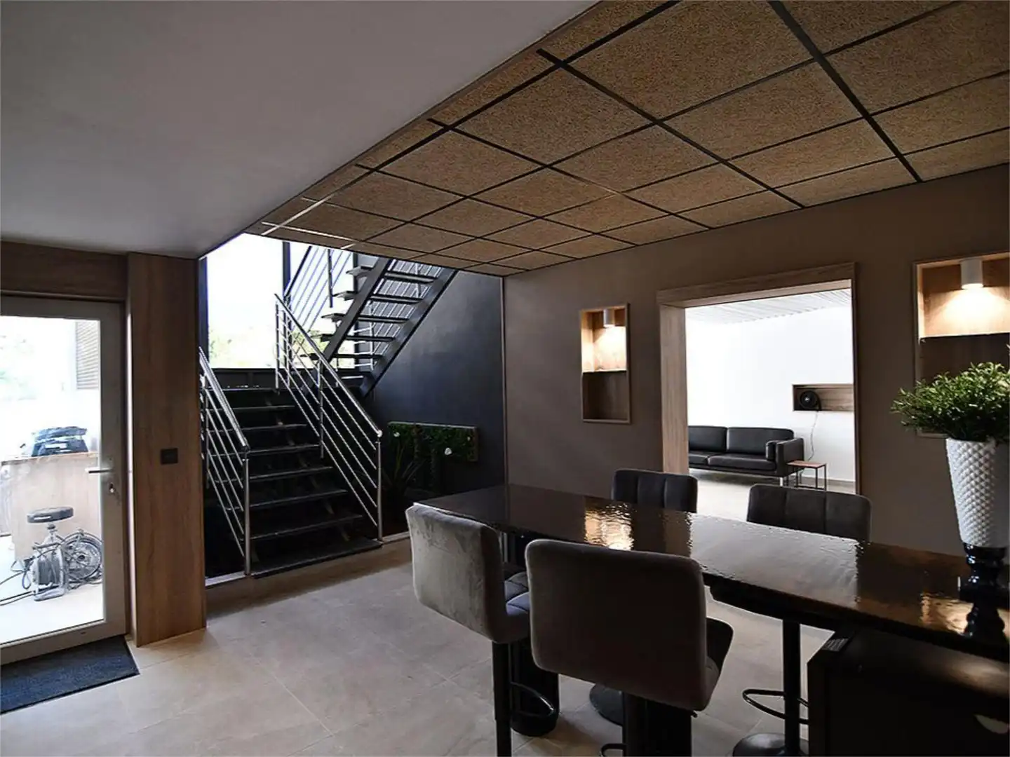Flat for sale in Calle los Ficus, 4, La Envía Dining room of Flat for sale in Vícar with Air Conditioner, Heating and Private garden
