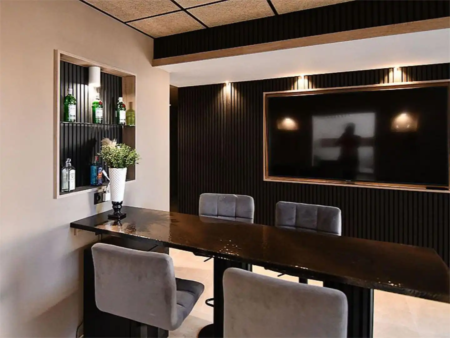 Flat for sale in Calle los Ficus, 4, La Envía Dining room of Flat for sale in Vícar with Air Conditioner, Heating and Private garden