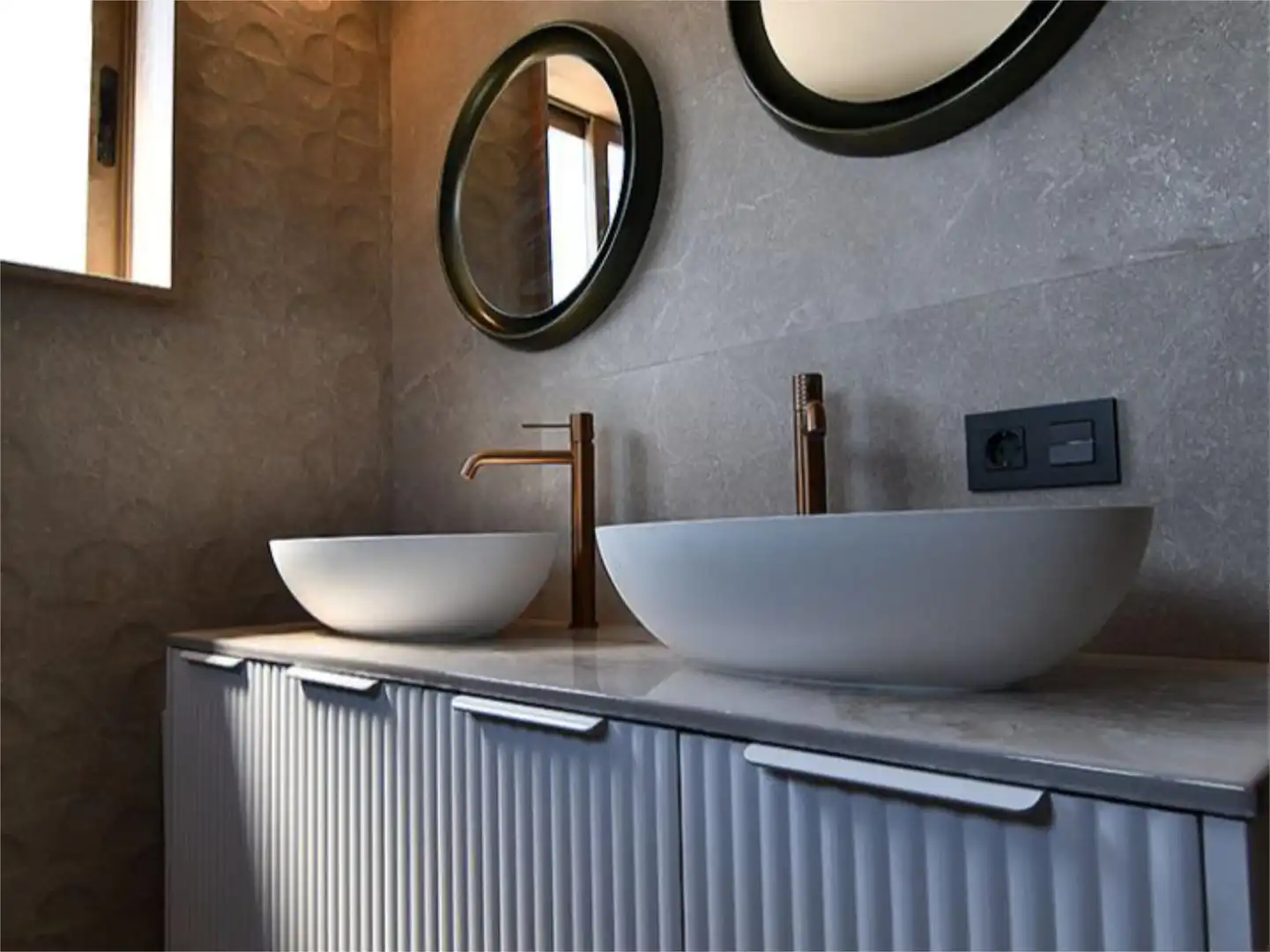 Flat for sale in Calle los Ficus, 4, La Envía Bathroom of Flat for sale in Vícar with Air Conditioner, Heating and Private garden