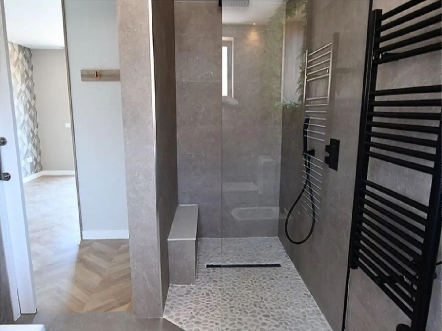 Flat for sale in Calle los Ficus, 4, La Envía Bathroom of Flat for sale in Vícar with Air Conditioner, Heating and Private garden