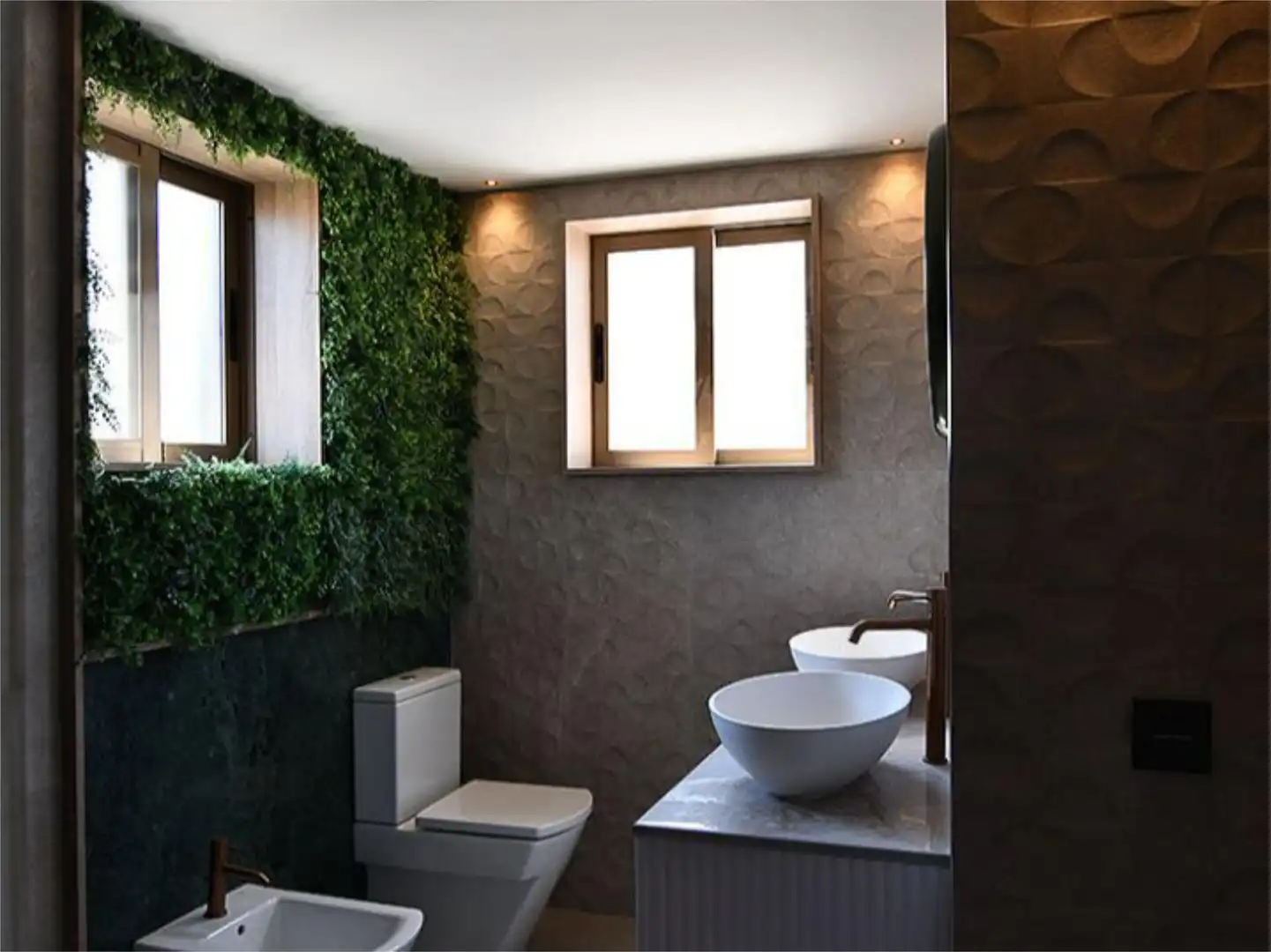 Flat for sale in Calle los Ficus, 4, La Envía Bathroom of Flat for sale in Vícar with Air Conditioner, Heating and Private garden