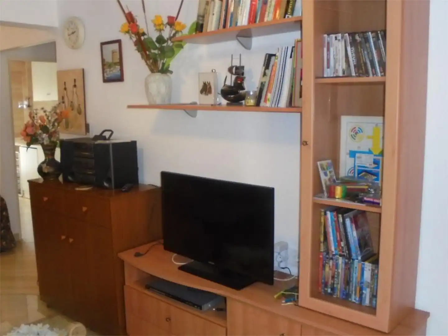 Flat for rent in Carrer de Gabriel Miro, 12, Campello Playa Living room of Flat for rent in El Campello with Air Conditioner and Balcony