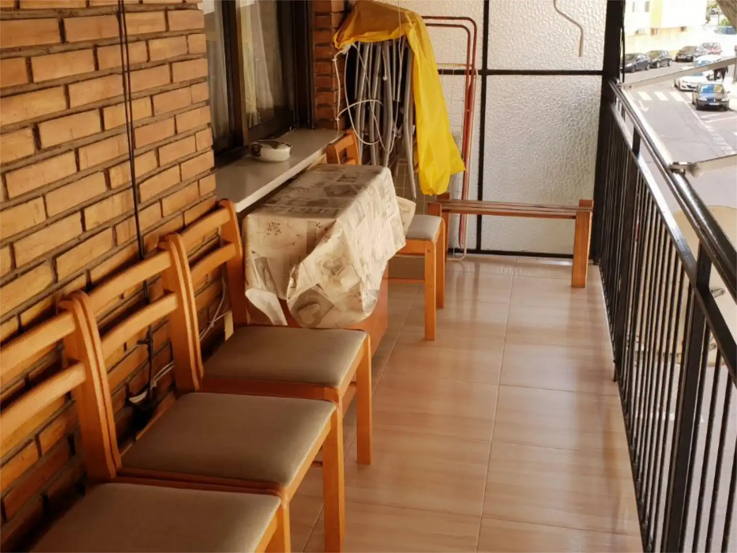 Flat for rent in Carrer de Gabriel Miro, 12, Campello Playa Balcony of Flat for rent in El Campello with Air Conditioner and Balcony