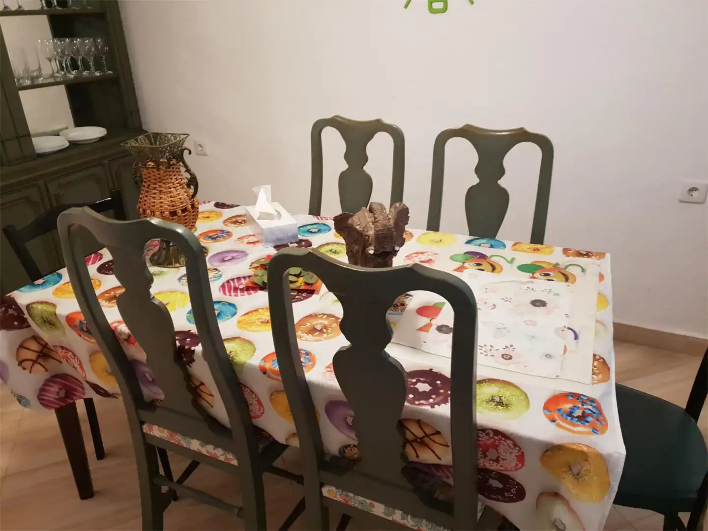 Flat for rent in Carrer de Gabriel Miro, 12, Campello Playa Dining room of Flat for rent in El Campello with Air Conditioner and Balcony