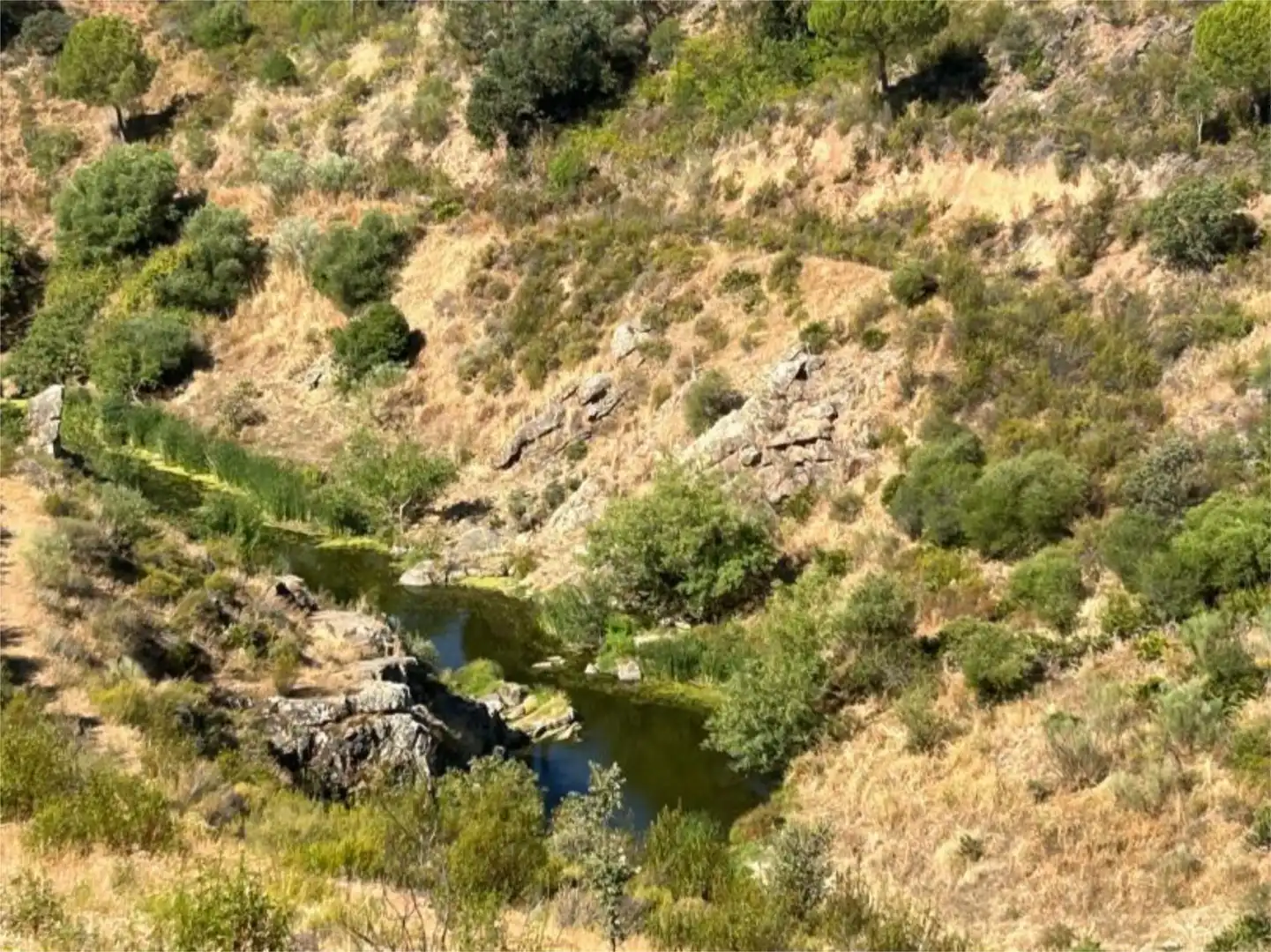 Finca rústica en venta en Calle Venta de Abajo, 3, El Castillo de las Guardas Vista exterior de Finca rústica en venta en El Castillo de las Guardas con Aire acondicionado, Calefacción y Jardín privado