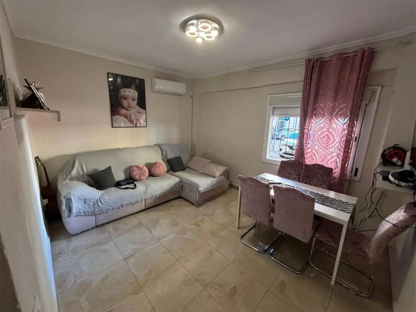 Wohnzimmer von Wohnung zum Verkauf in Torredembarra mit Klimaanlage