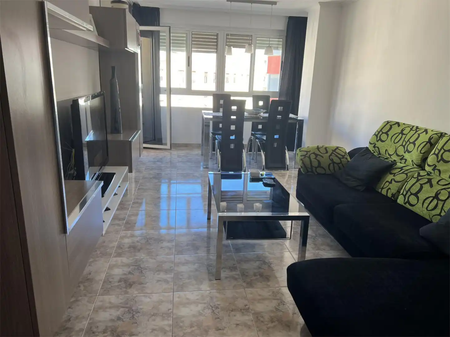 Flat for rent in Avinguda de l'Alcora, 26, Estación - Universidad Living room of Flat for rent in Castellón de la Plana / Castelló de la Plana with Air Conditioner, Heating and Furnished