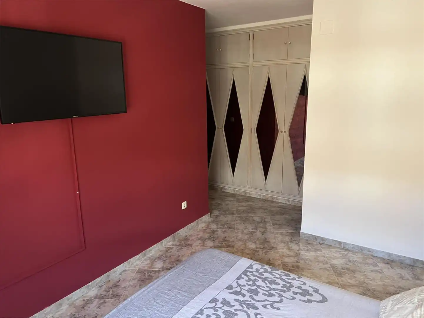 Flat for rent in Avinguda de l'Alcora, 26, Estación - Universidad Bedroom of Flat for rent in Castellón de la Plana / Castelló de la Plana with Air Conditioner, Heating and Furnished