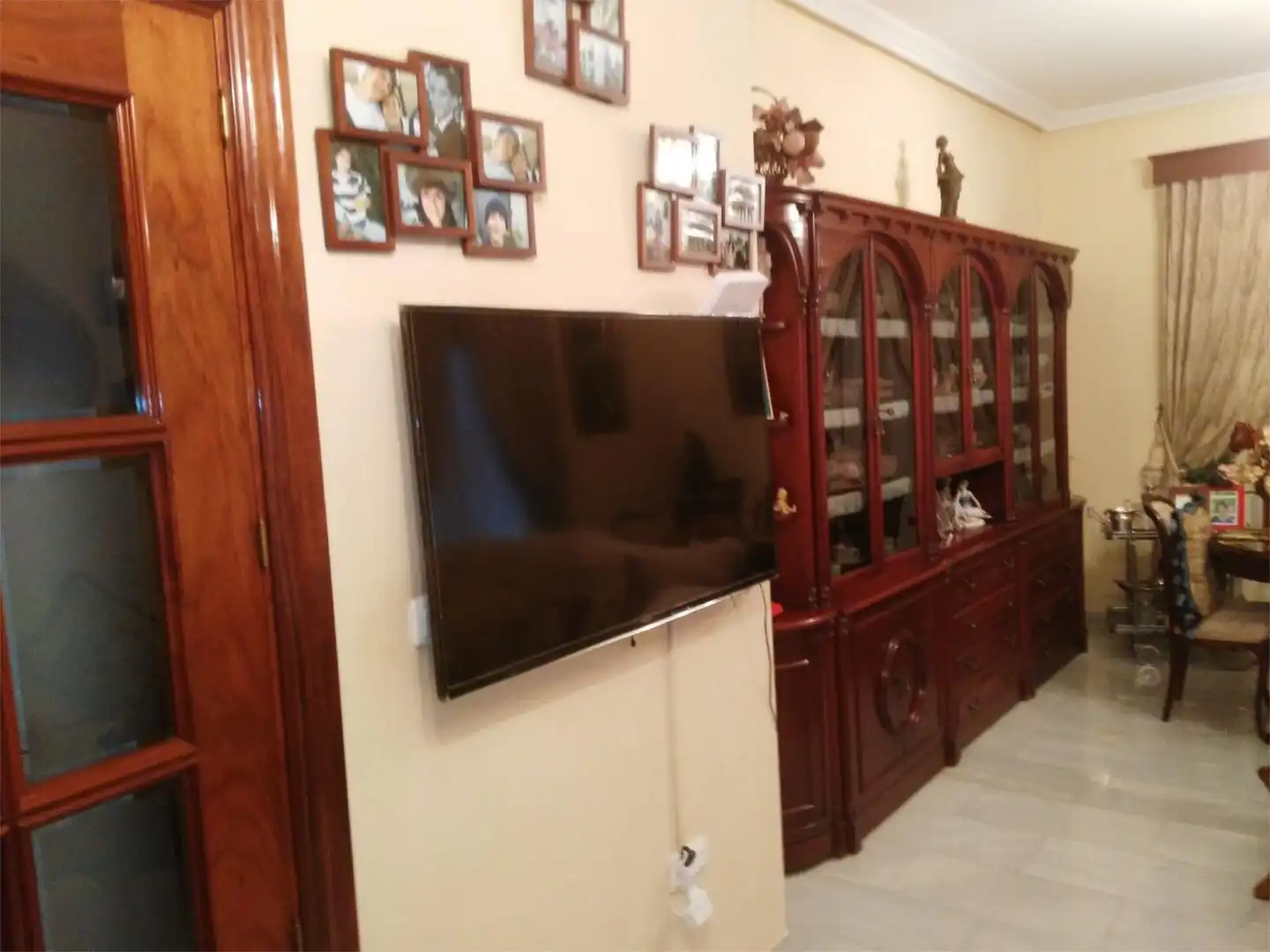 Sala de estar de Piso en venta en Los Santos de Maimona con Aire acondicionado, Calefacción y Terraza