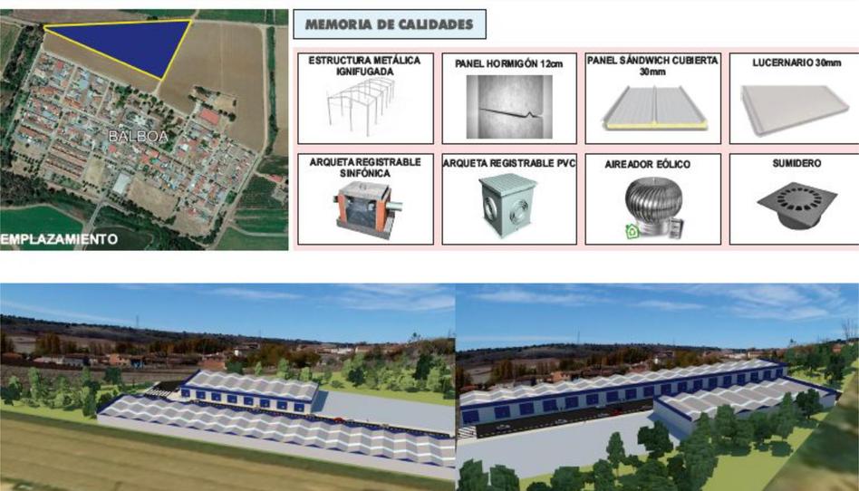 Industrial buildings for sale in Ronda Norte, 1, Golf Guadiana, Badajoz - image 1 Photo 1 of Industrial buildings for sale in Ronda Norte, 1, Golf Guadiana, Badajoz