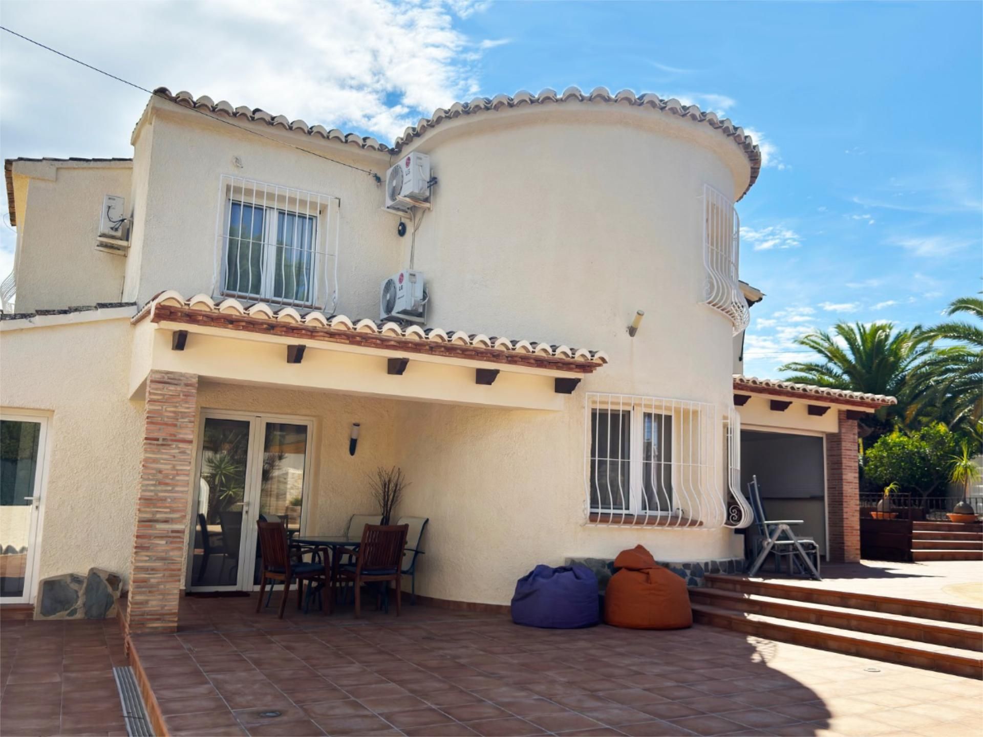 Exterior view of House or chalet for sale in Benissa  with Air Conditioner, Terrace and Swimming Pool