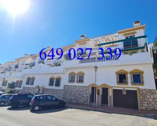 Exterior view of Single-family semi-detached for sale in Benalmádena  with Air Conditioner, Terrace and Balcony