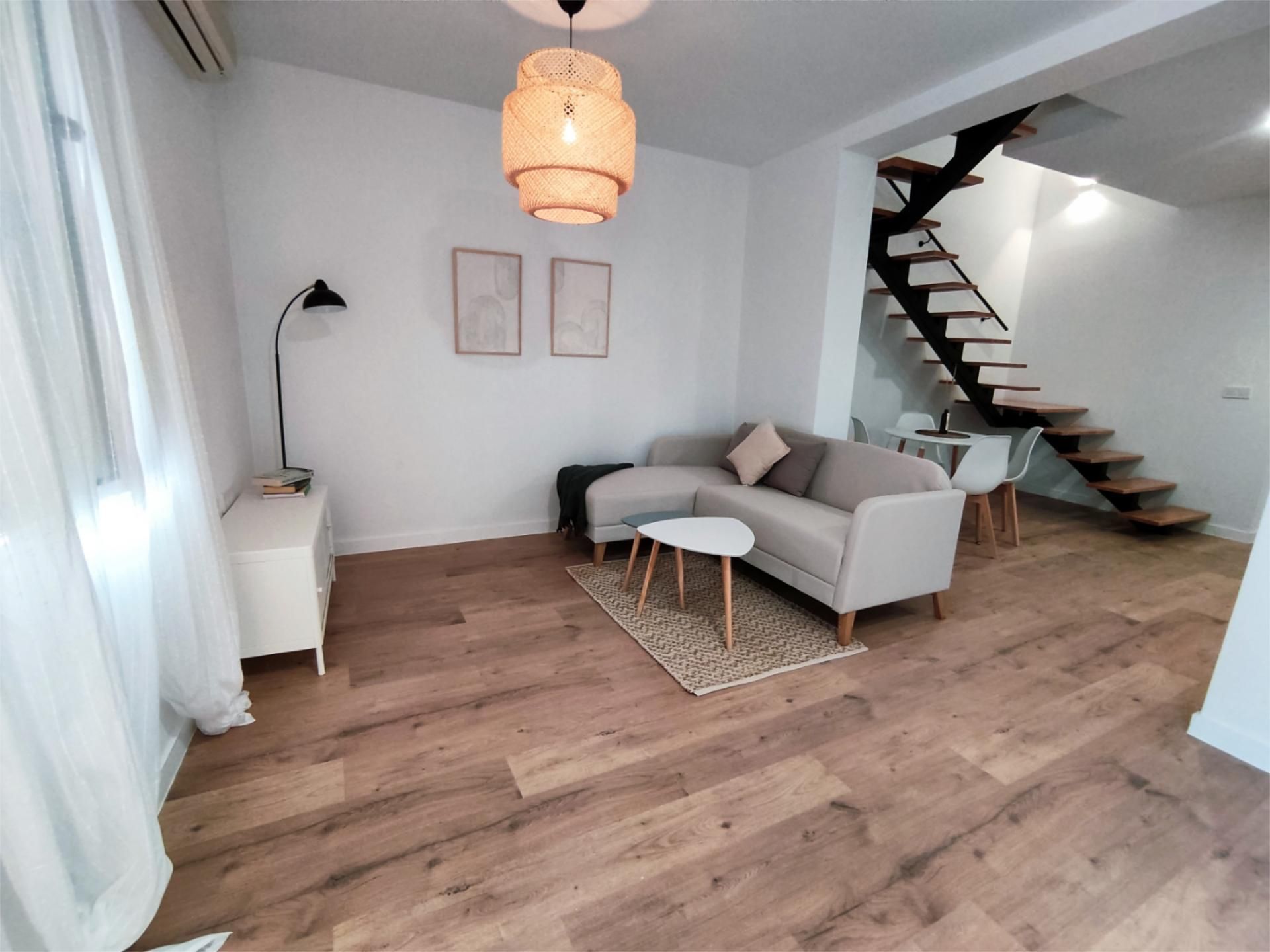 Living room of Flat for sale in Pedrera  with Air Conditioner, Heating and Parquet flooring