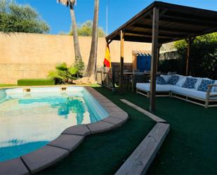 Swimming pool of House or chalet for sale in Llucmajor  with Air Conditioner, Terrace and Swimming Pool