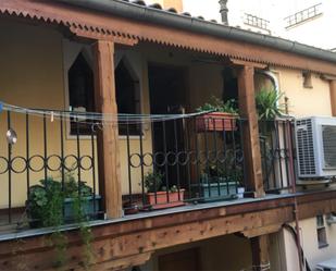 Balcony of Attic to rent in  Madrid Capital  with Air Conditioner and Terrace