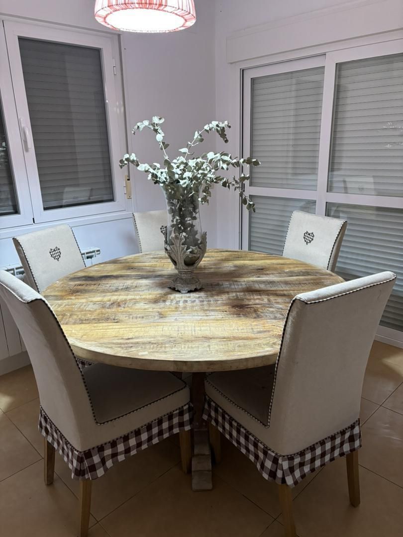 Dining room of Flat for sale in Almodóvar del Campo  with Air Conditioner, Heating and Private garden