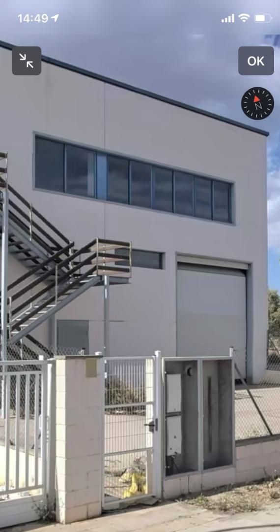 Exterior view of Industrial buildings to rent in L'Aldea  with Air Conditioner
