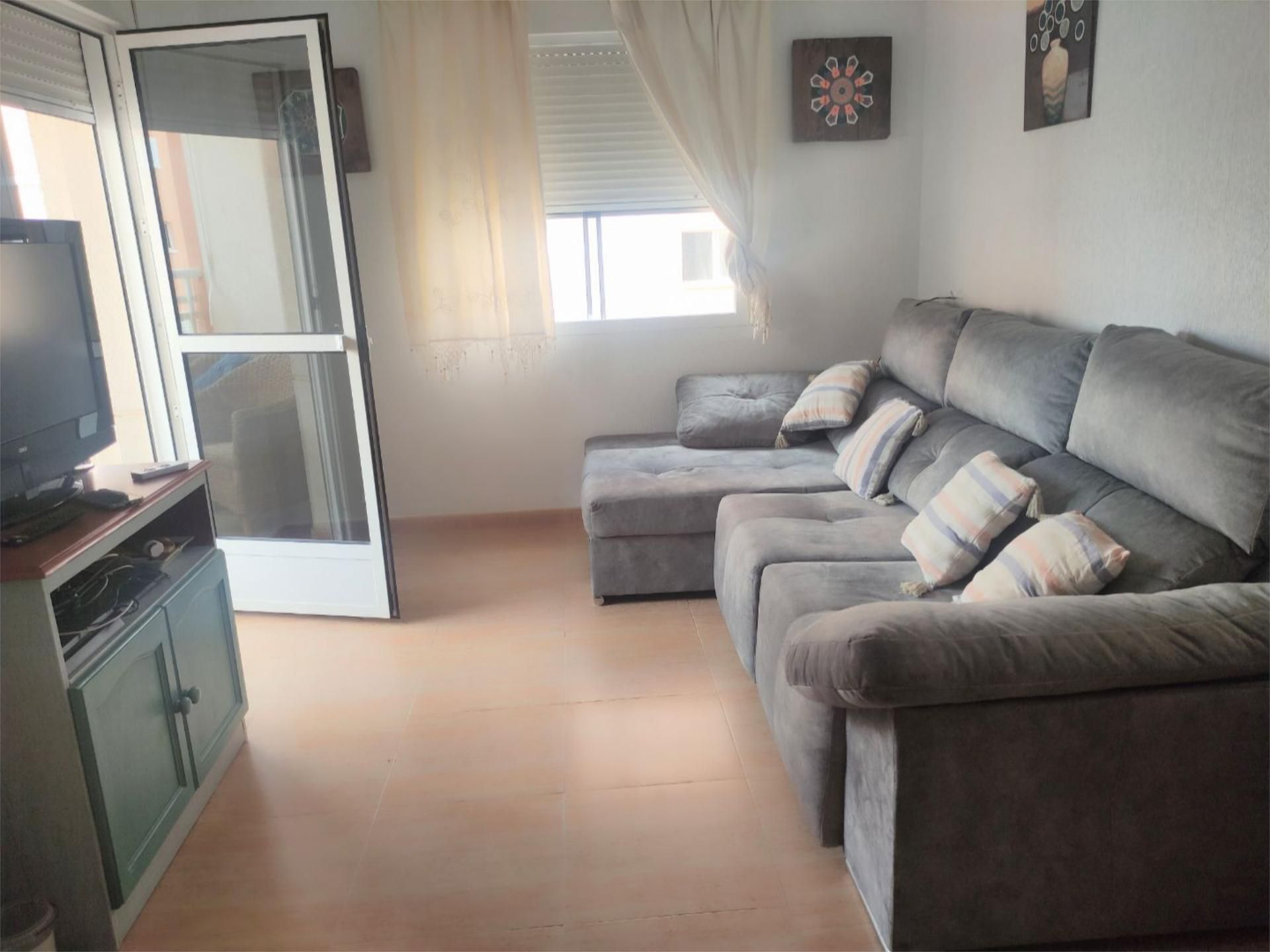 Wohnzimmer von Wohnung zum Verkauf in La Manga del Mar Menor mit Terrasse, Abstellraum und Schwimmbad