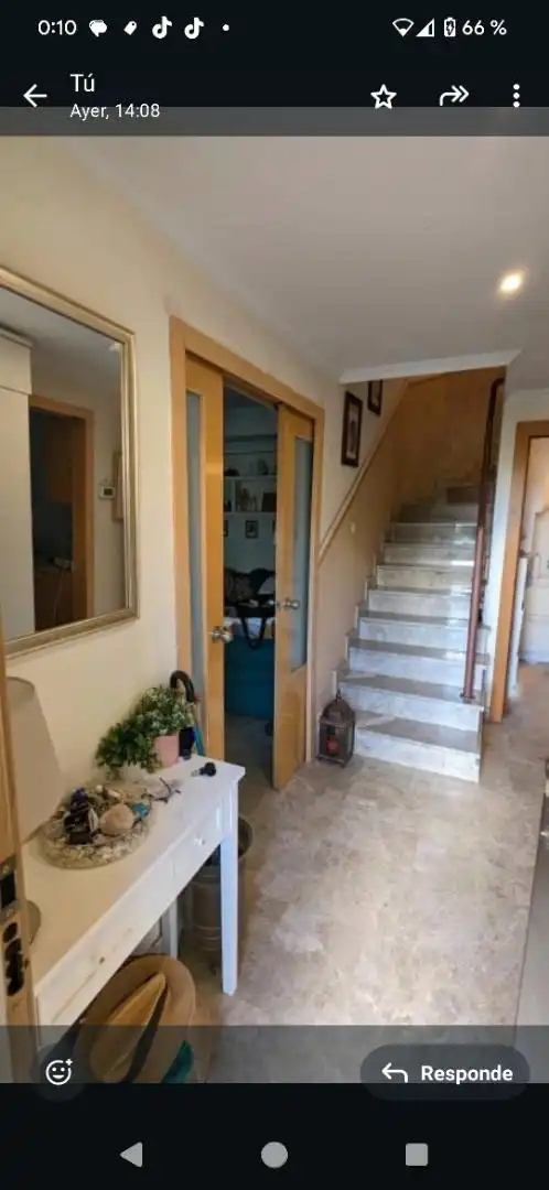 Casa adosada en venda a Calle Frida Kahlo, 14, Aljamar Casa adosada en venda en Tomares amb Aire condicionat, Calefacció i Jardí privat