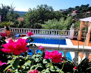 Garden of Flat for sale in Riudarenes  with Terrace and Swimming Pool