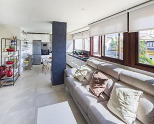 Living room of Attic for sale in Marbella  with Air Conditioner, Terrace and Swimming Pool